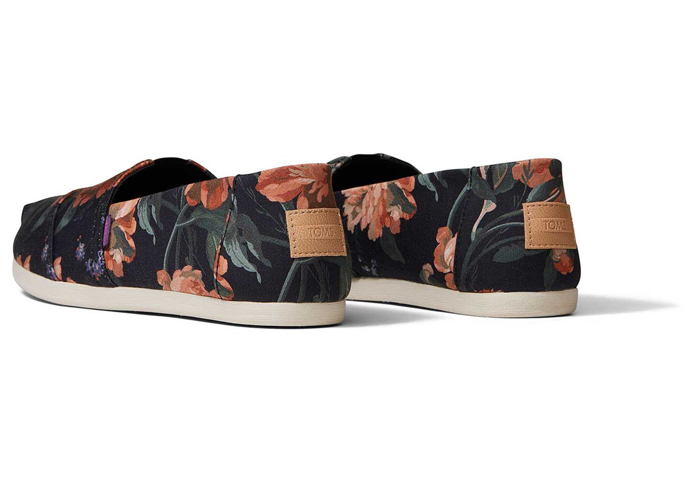 Toms Alpargata Bloom Made With Liberty Fabric Espadrille Black - Womens - 16549-YBPX